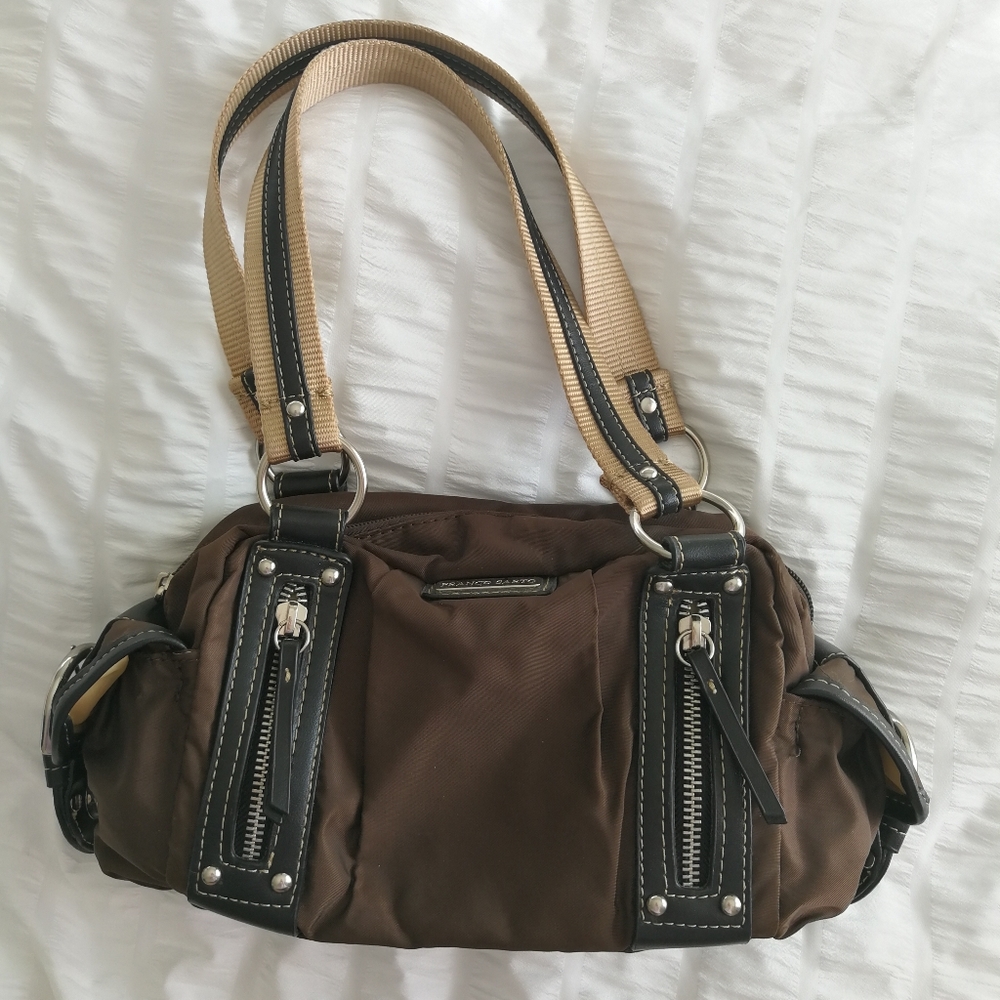 FRANCO SARTO Brown Satchel Handbag